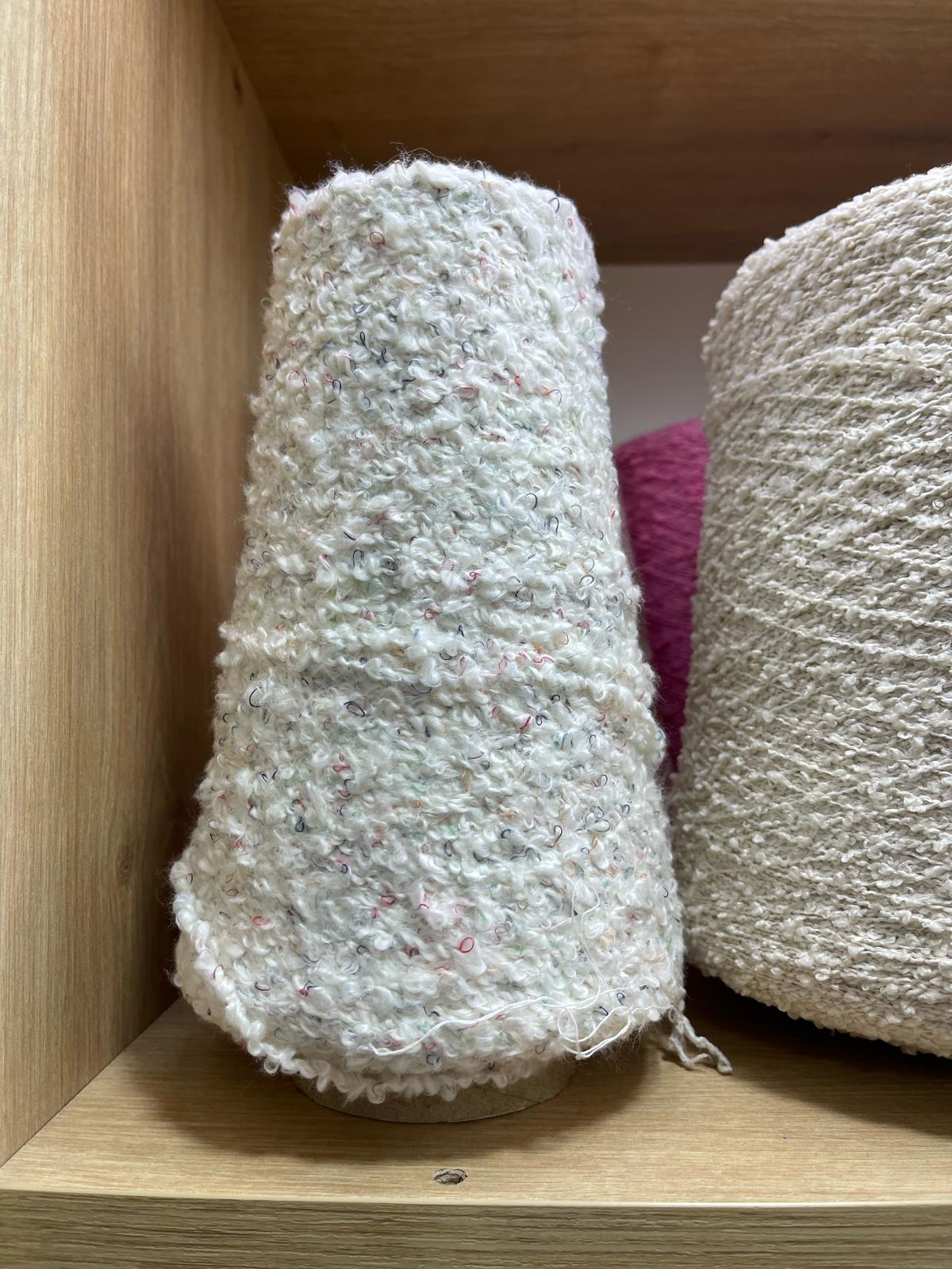 Beyaz Karışık Fantezi İplik