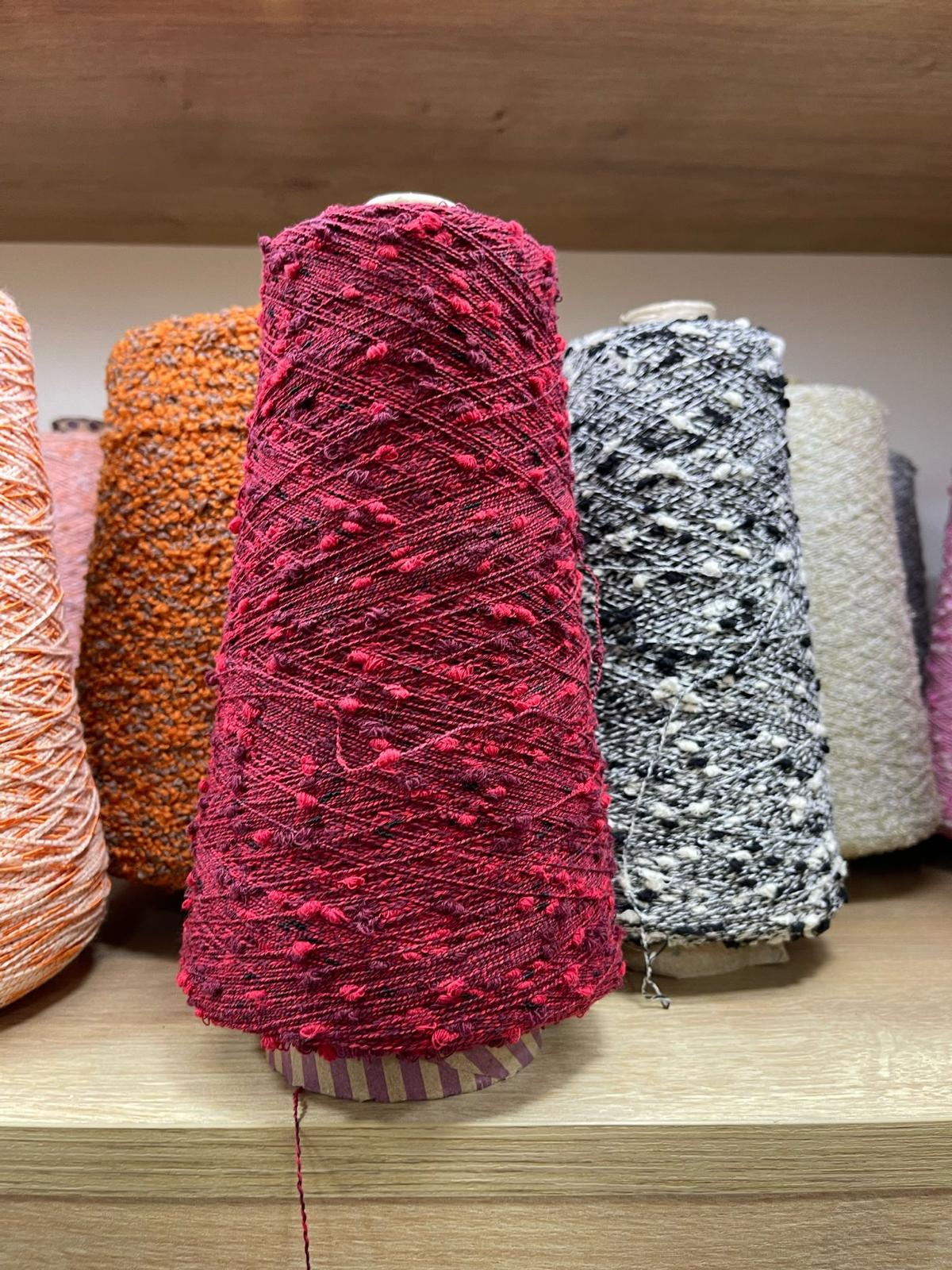 Kırmızı Bordo Fantezi İplik